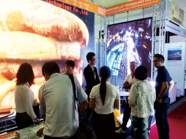 马来西亚国际广告及LED展kaiyun开云展会现场