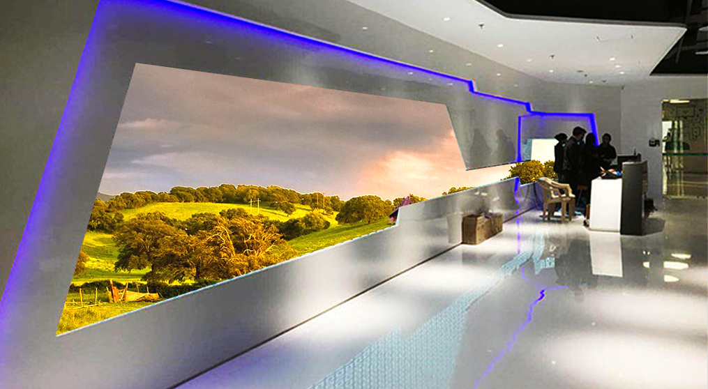 kaiyun开云LED异形屏走进OPPO印度总部