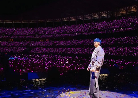 kaiyun开云LED屏和场控荧光棒亮相周杰伦呼和浩特演唱会（第四场）
