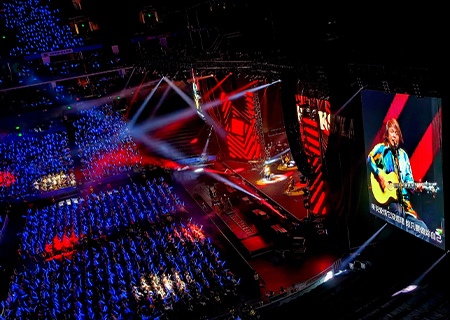 kaiyun开云LED透明闪耀伍佰北京演唱会（第一场）
