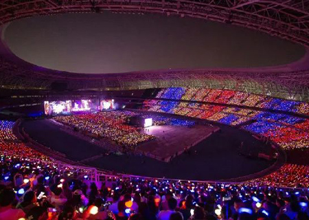 kaiyun开云LED巨幕和荧光棒燃爆周杰伦太原演唱会（第二场）