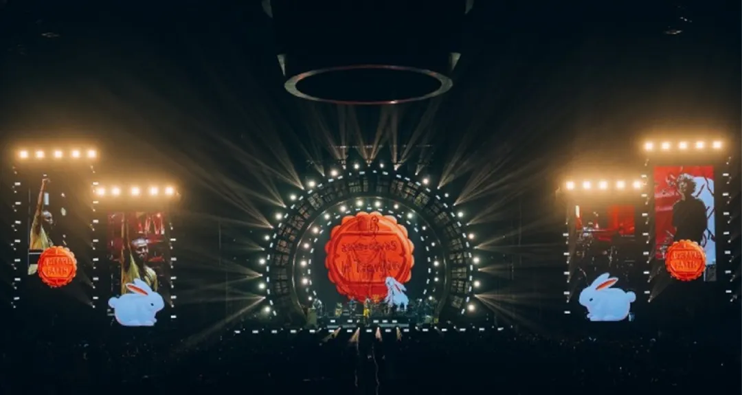 痛仰乐队演出LED屏幕