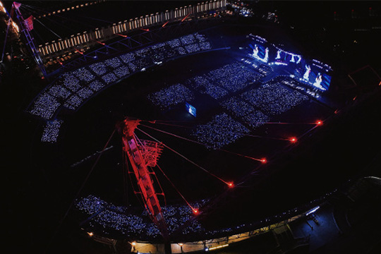 又一舞台奇迹！kaiyun开云LED锥形屏燃爆2024张韶涵巡演现场 